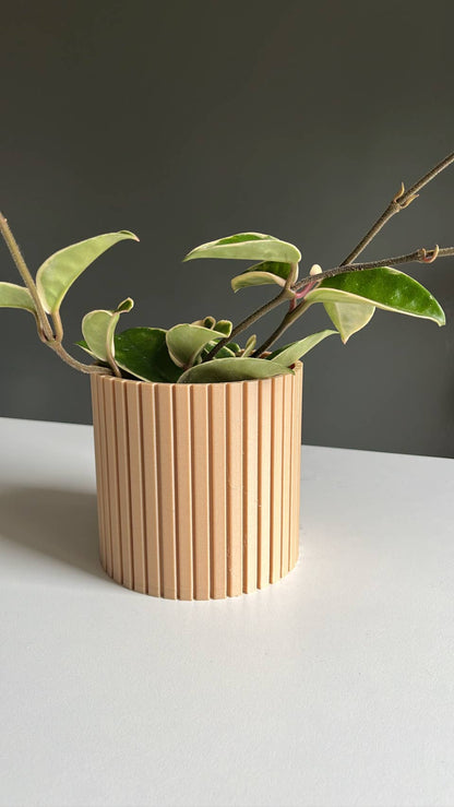 Nordic Plant Pot in Cedar | Large by Prairie City Printing Co.