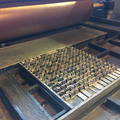 Holiday Word Search Letterpress Card by Green Bird Press