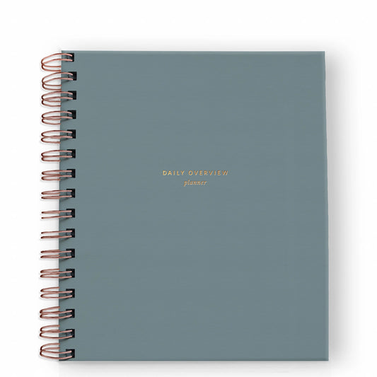 Daily Overview Planner in Steel Blue by Ramona & Ruth