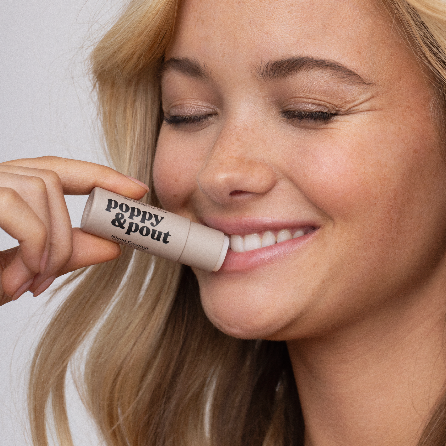 Island Coconut Lip Balm by Poppy & Pout