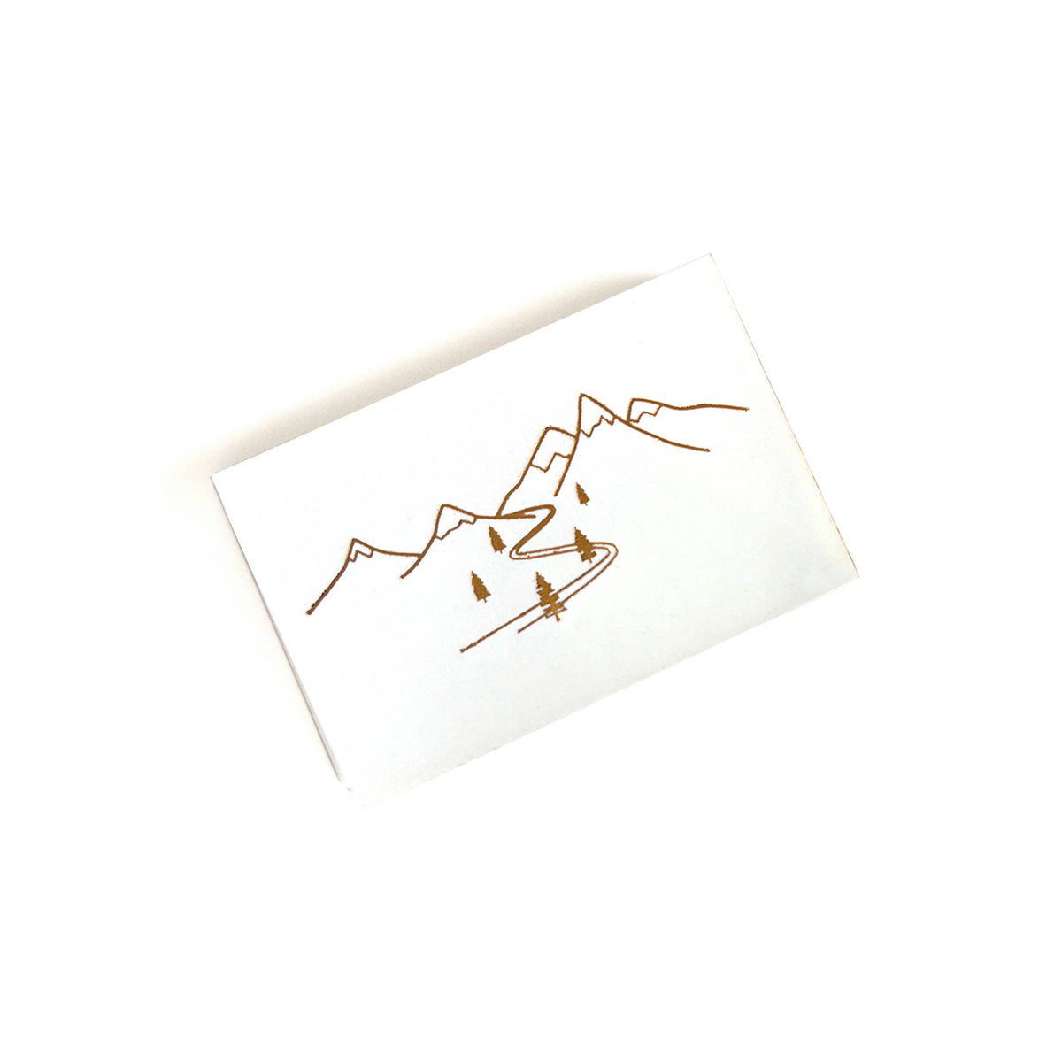 Snow Capped Mountains Matchbox by Studio Portmanteau