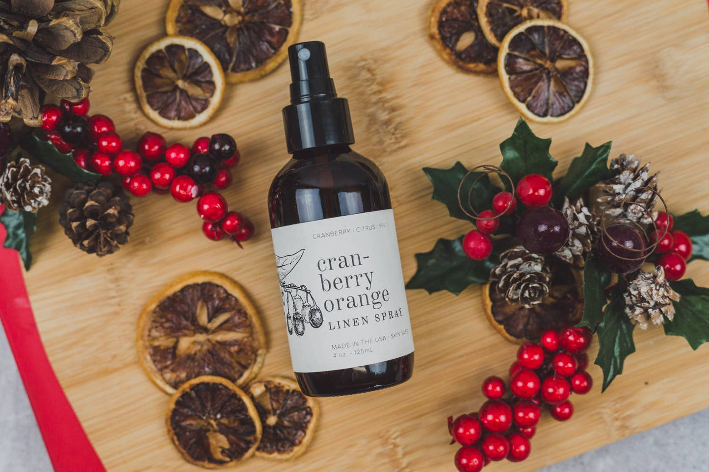 Cranberry Orange Room & Linen Spray by Broken Top Brands