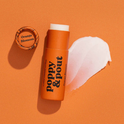 Orange Blossom Lip Balm by Poppy & Pout