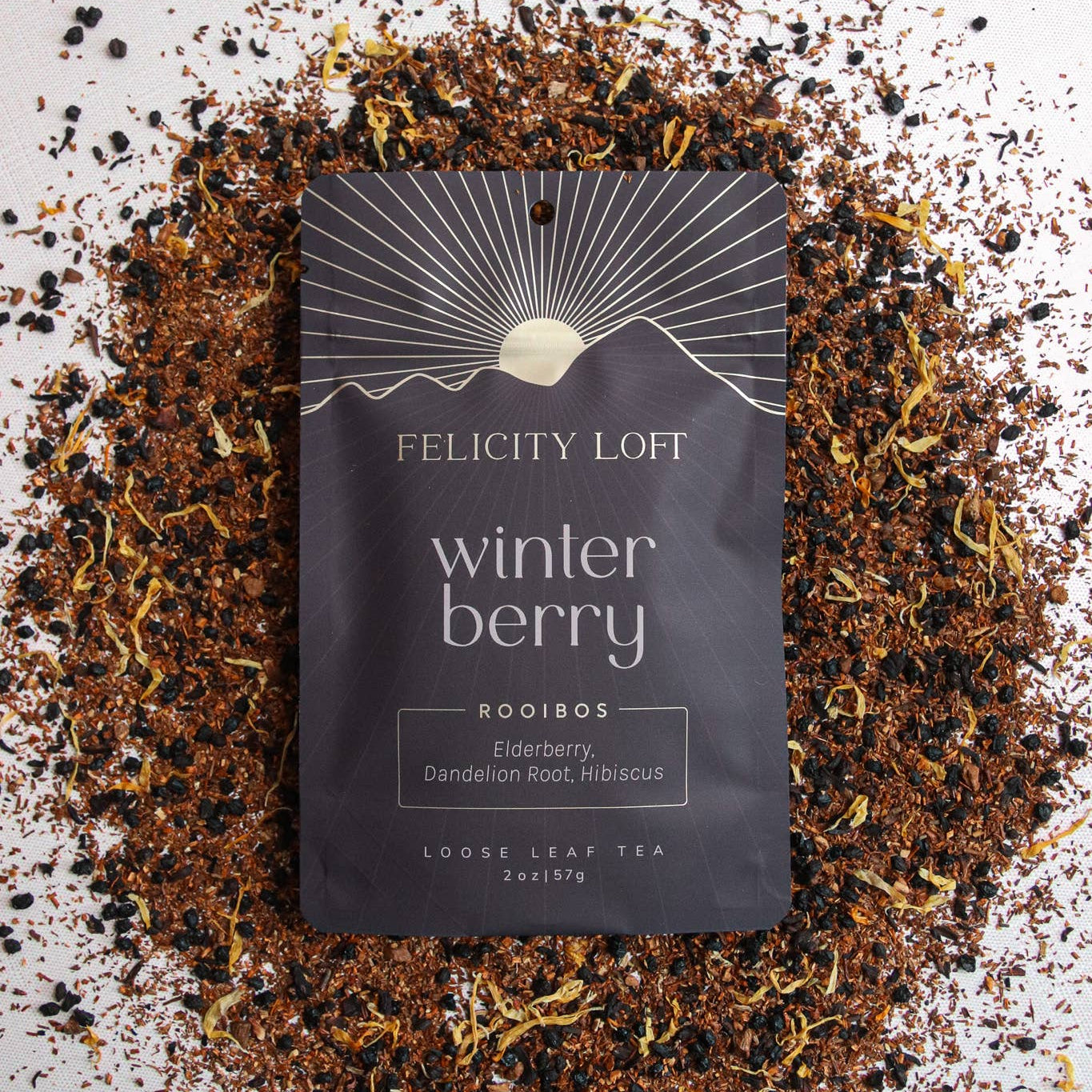 Winter Berry Tea by Felicity Loft