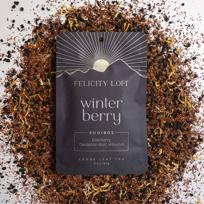 Winter Berry Tea by Felicity Loft