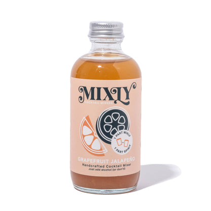 Grapefruit Jalapeño Mixer 4oz by Mixly