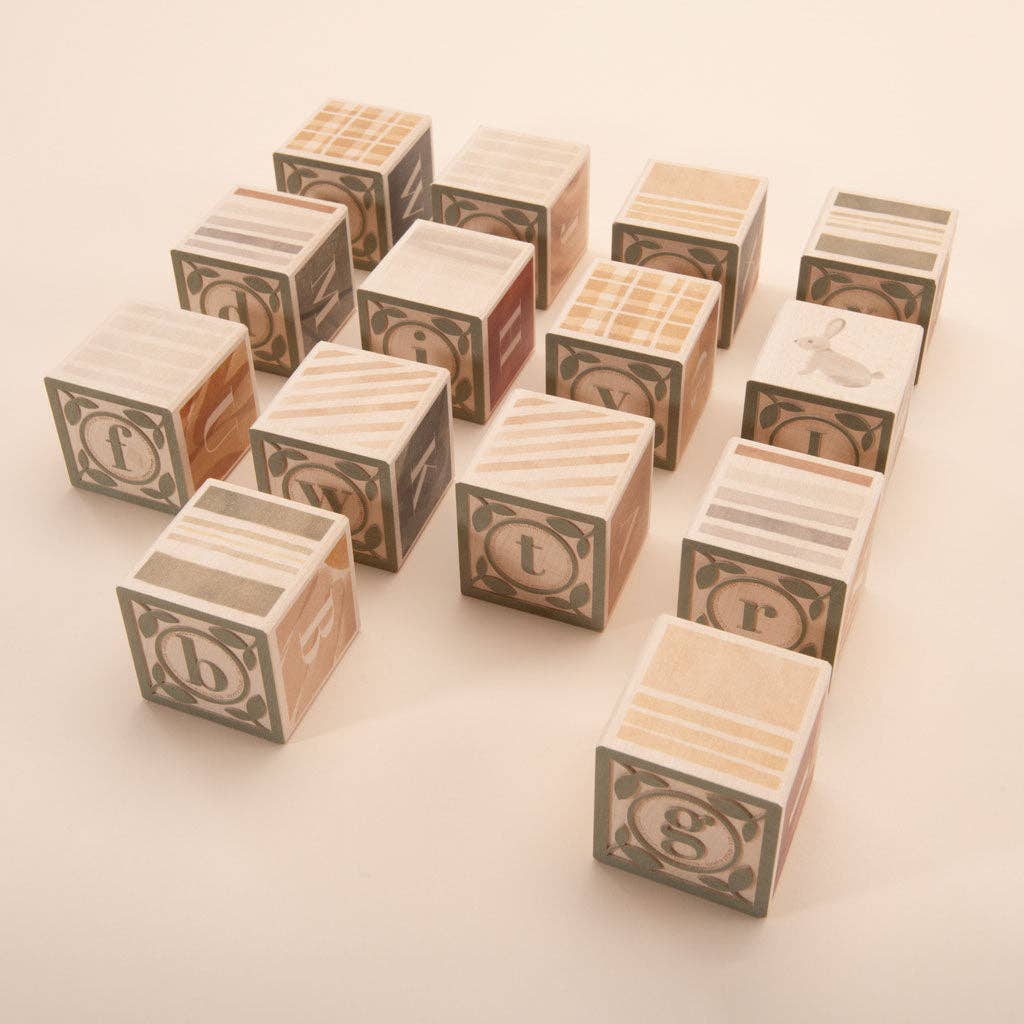 Watercolor ABC Blocks by Uncle Goose