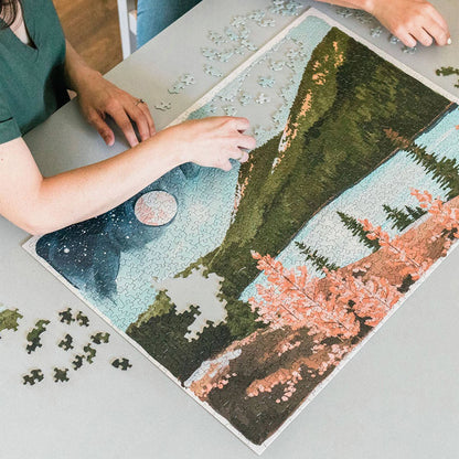 Alpine Moon Jigsaw Puzzle | 1,000 Pieces