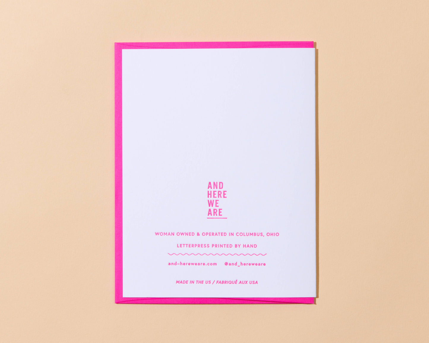 Anniversary Greeting Card by And Here We Are