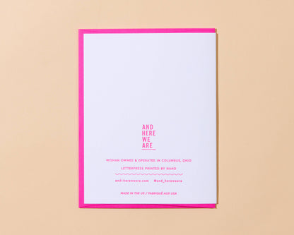 Anniversary Greeting Card by And Here We Are
