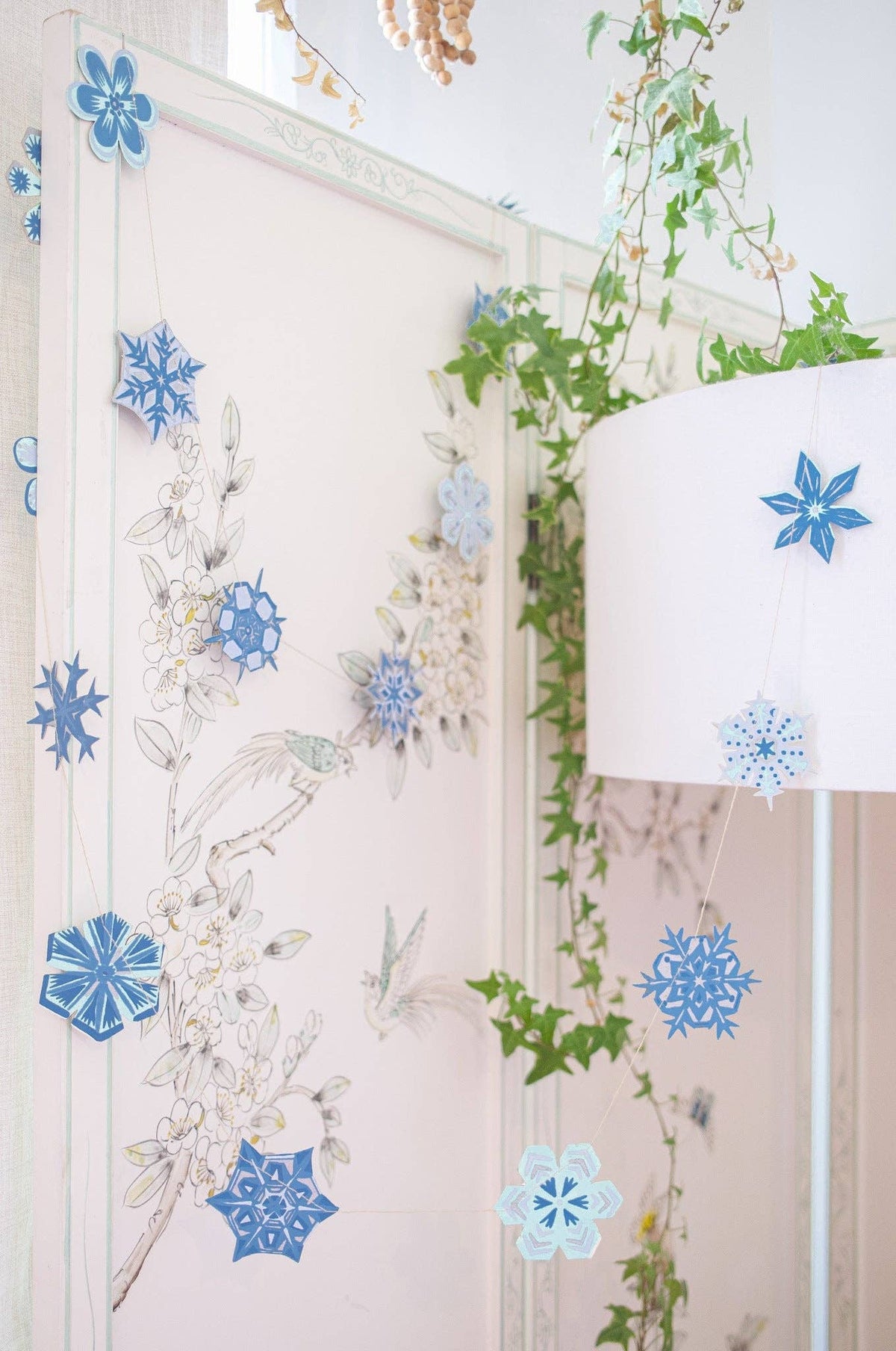 Snowflake Paper Garland by East End Press