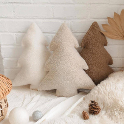 Into the Trees Boucle Accent Pillow | Brown by The Butter Flying