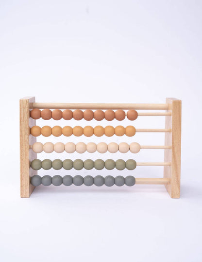 Neutral Wooden Abacus by Brooklyn Neutral