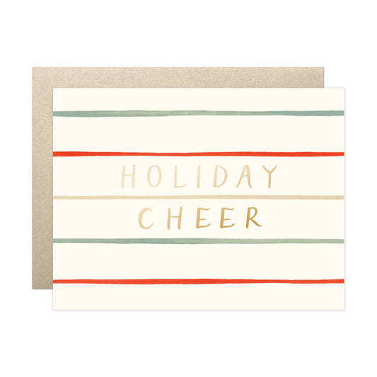 Modern Garland Holiday Cheer Card by Our Heiday