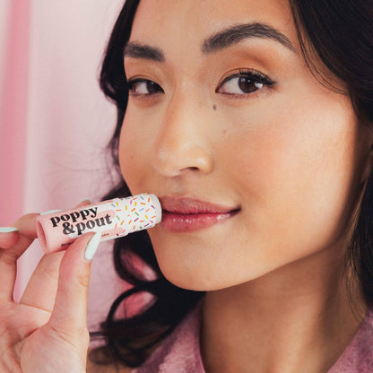 Birthday Confetti Cake Lip Balm by Poppy & Pout