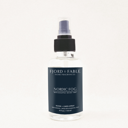 Nordic Fog Room + Linen Spray by Fjord & Fable