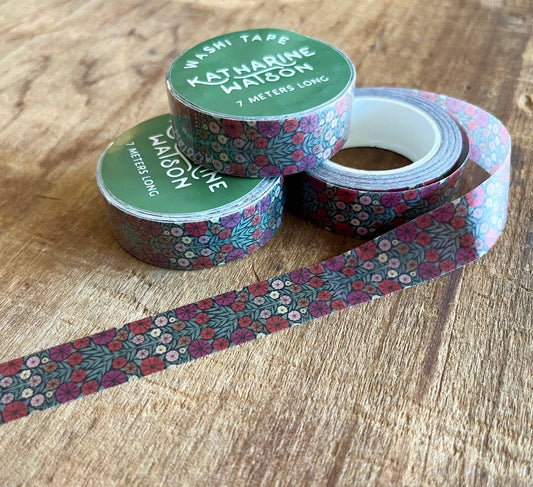 Dark Meadow Washi Tape by Katharine Watson