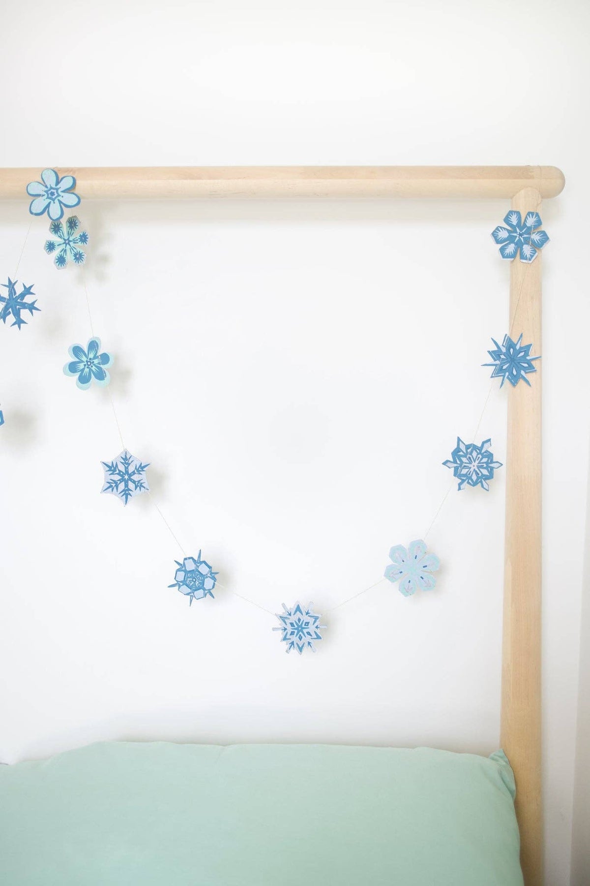 Snowflake Paper Garland by East End Press