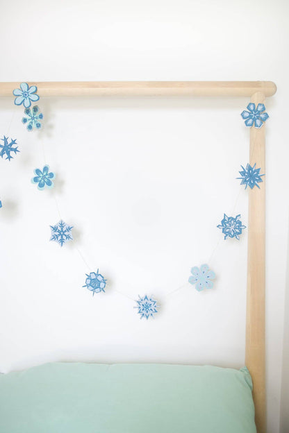 Snowflake Paper Garland by East End Press