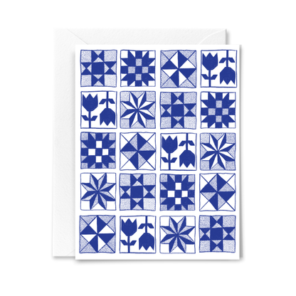 Quilt Everyday Card by Studio Conroy