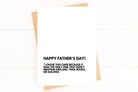 Only Card That Didn't Mention Tools Card by Five Dot Post
