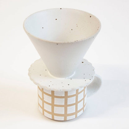 Speckled Pour Over Coffee Dripper by Co.House Designs