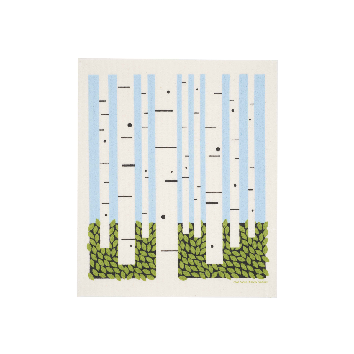 Birch Forest Swedish Dishcloth by Cose Nuove