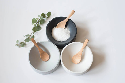 Concrete Salt Cellar by Made by Kippen