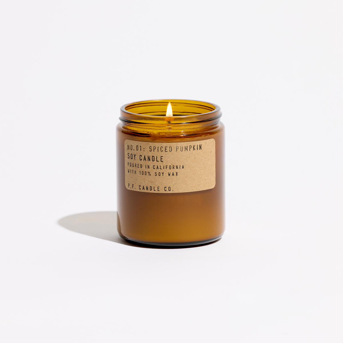 Spiced Pumpkin - 7.2 oz Soy Candle by P.F. Candle Co.