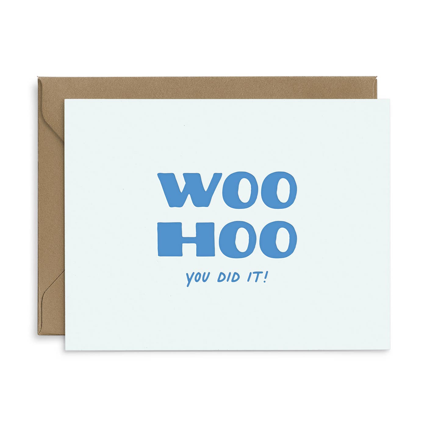 Woohoo You Did It Congratulations Card by Ruff House Print Shop