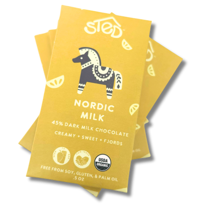 Nordic Milk Mini Chocolate Bar by Sted Foods