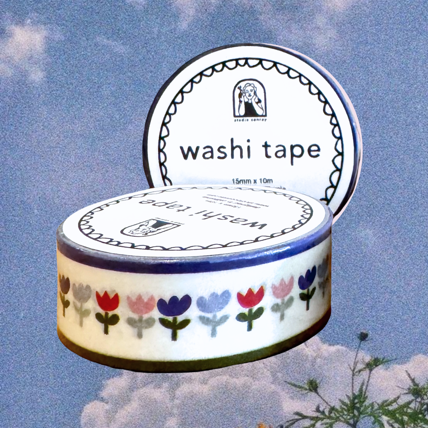 Tulips Washi Tape by Studio Conroy