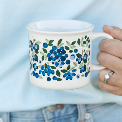 Blueberry Field Mug 12 oz. by Paper Farm Press