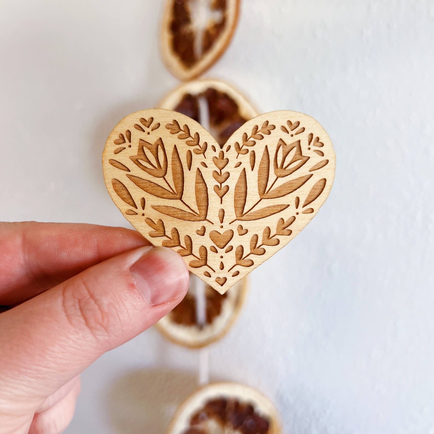 Nordic Heart Magnet by Nordic Nicole