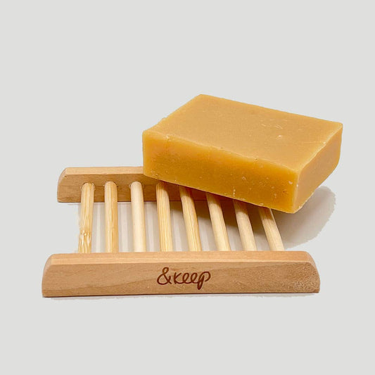 Bamboo Soap Dish by &Keep