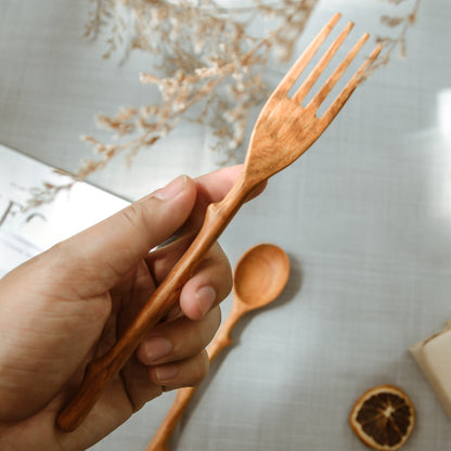 Branch Fork + Spoon Set by 194 Craft House