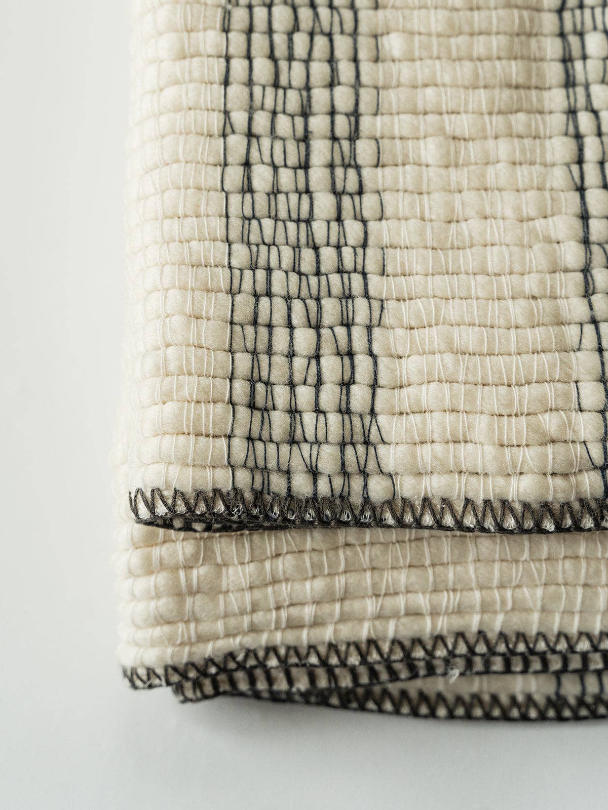 Woolen Cloud Throw Blanket by Co.House Designs