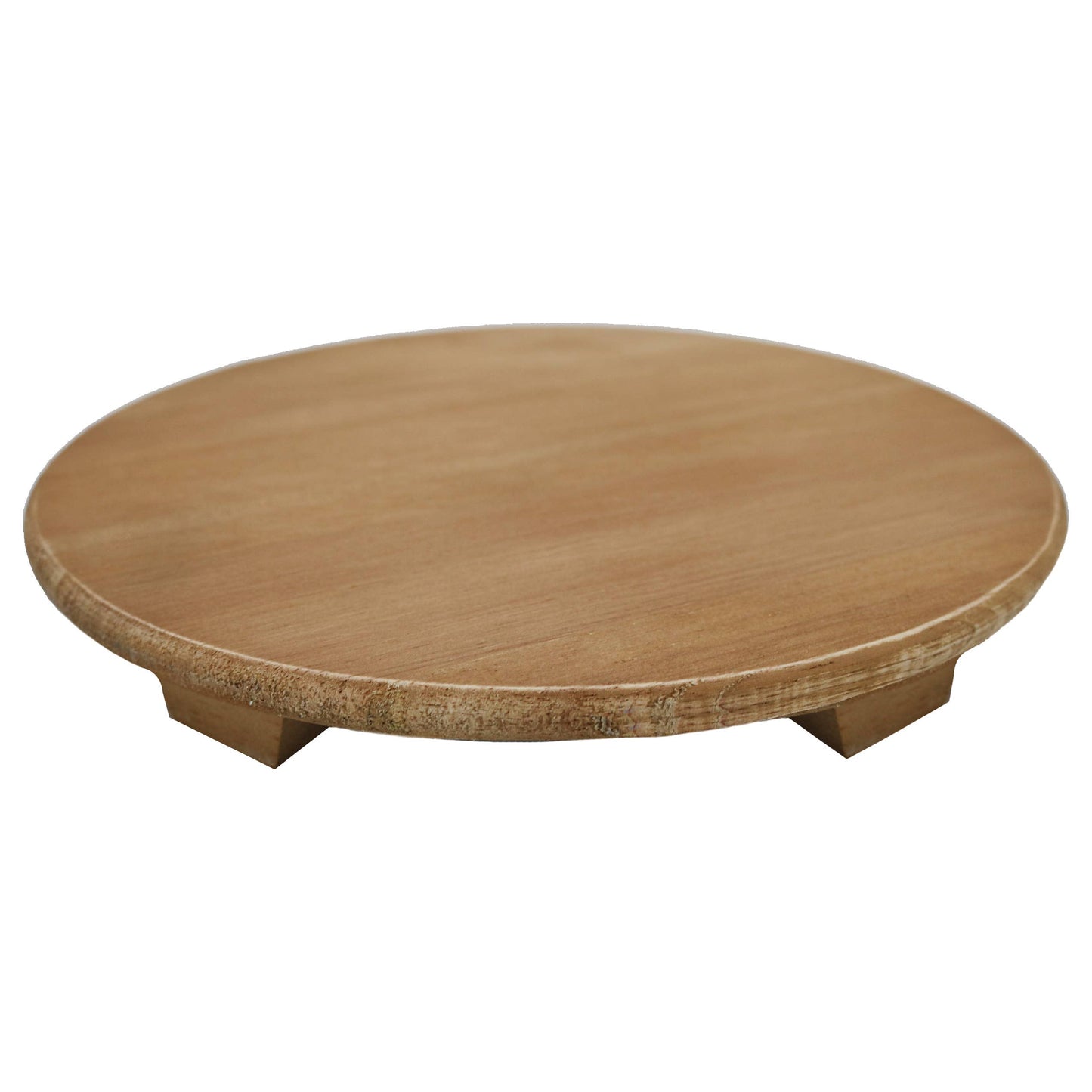 Natural Wood Decorative Pedestal