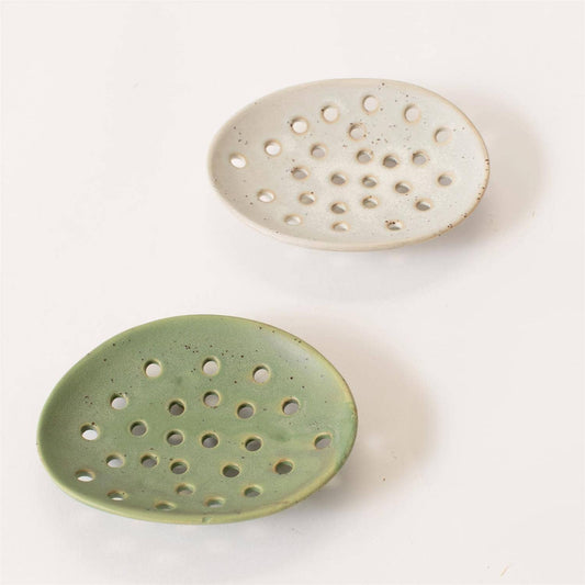 Ceramic Soap Dish | Mint