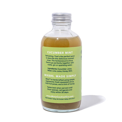 Cucumber Mint Mixer 4oz by Mixly