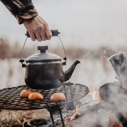 Vintage-Style Kettle | Slate Grey by Barebones