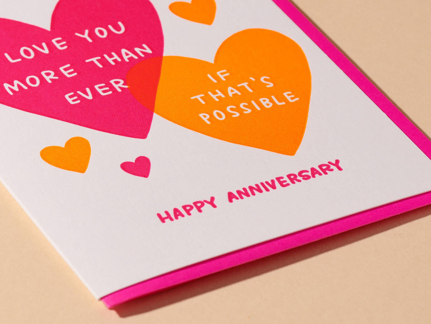 Anniversary Greeting Card by And Here We Are