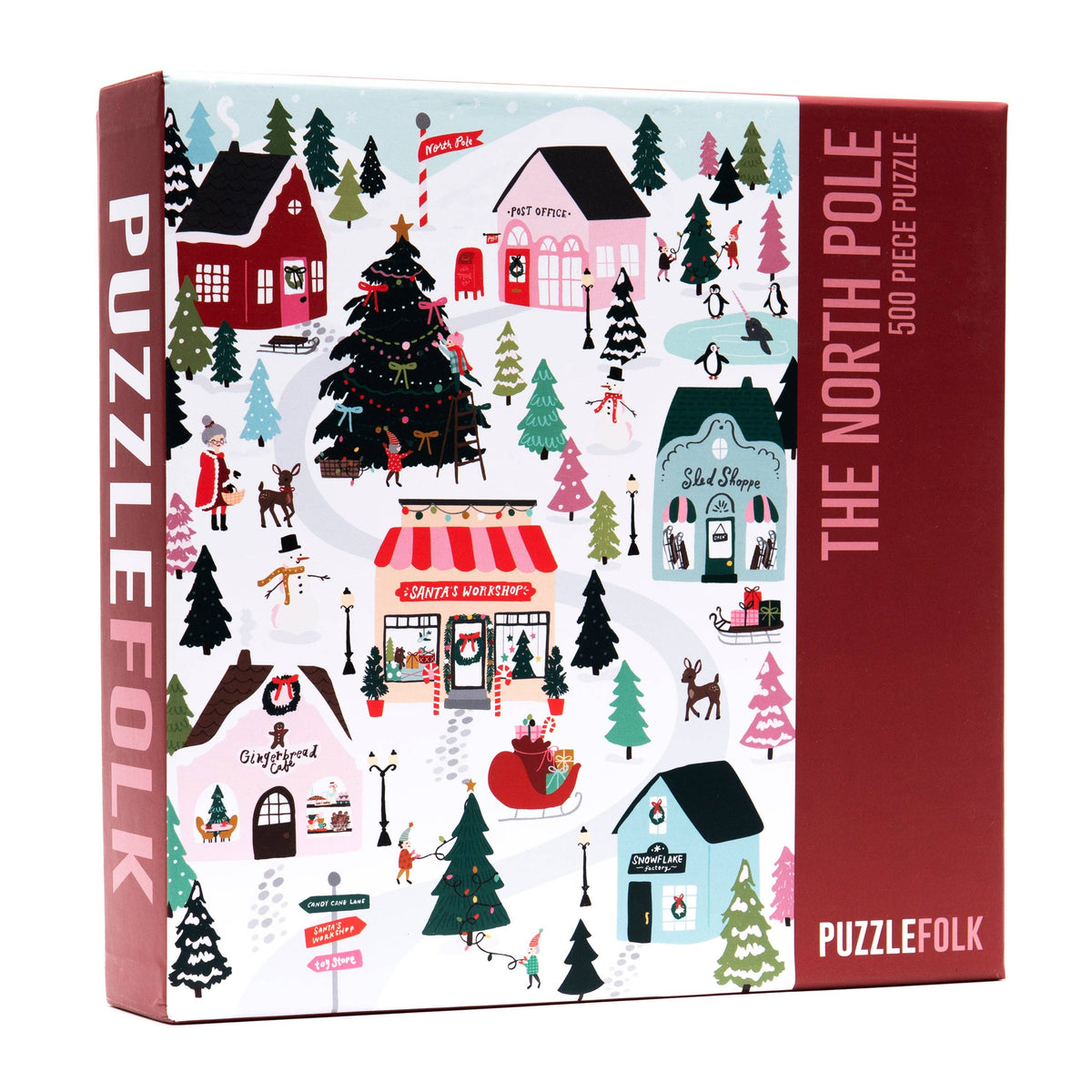 The North Pole 500-Piece Puzzle by PuzzleFolk