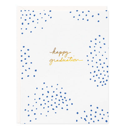 Happy Graduation Dots Card by Ramona & Ruth