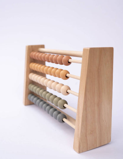 Neutral Wooden Abacus by Brooklyn Neutral