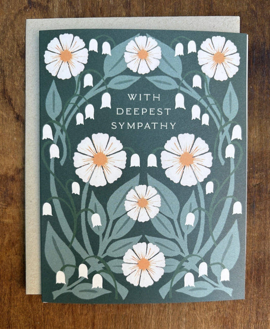With Deepest Sympathy Card by Katharine Watson