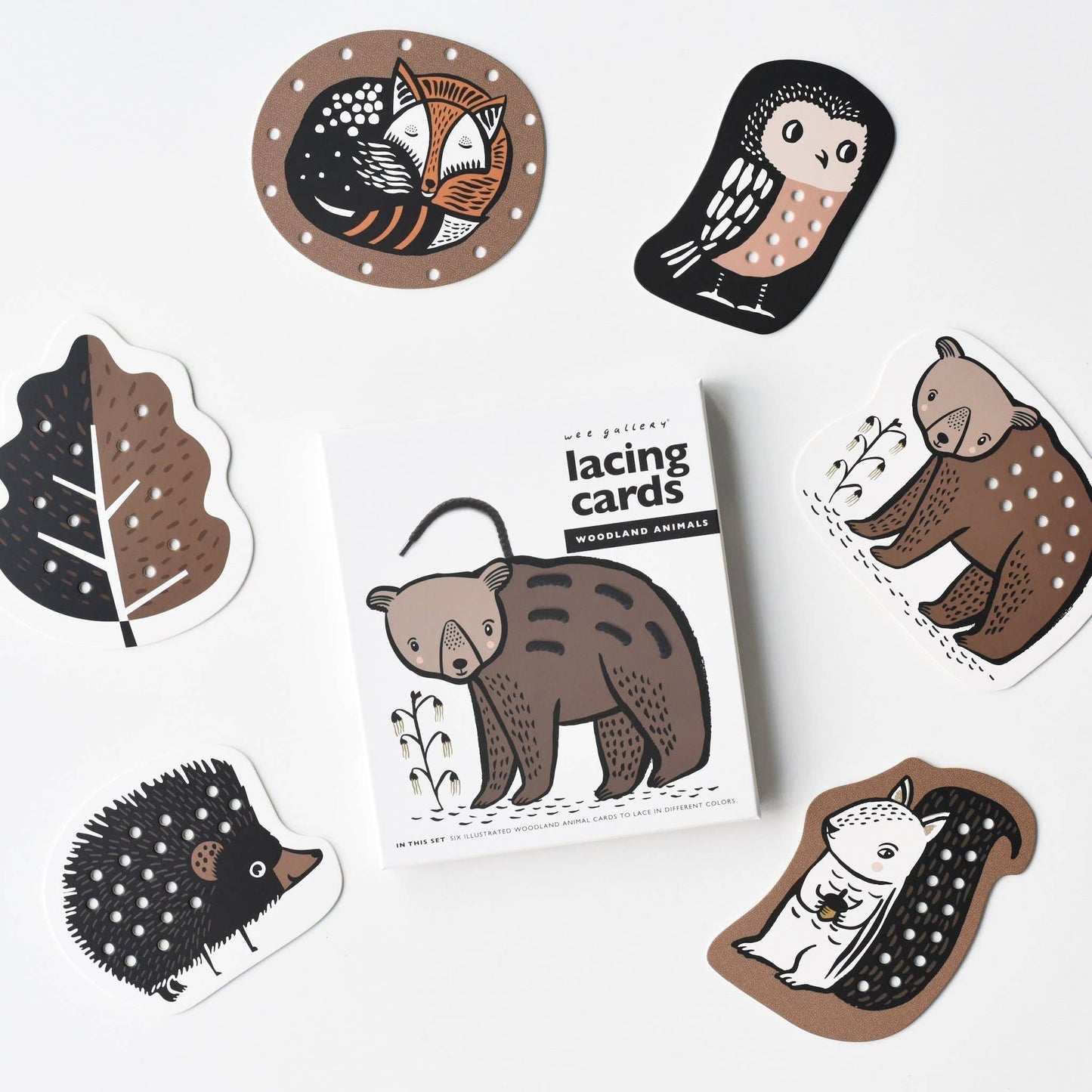 Lacing Cards by Wee Gallery