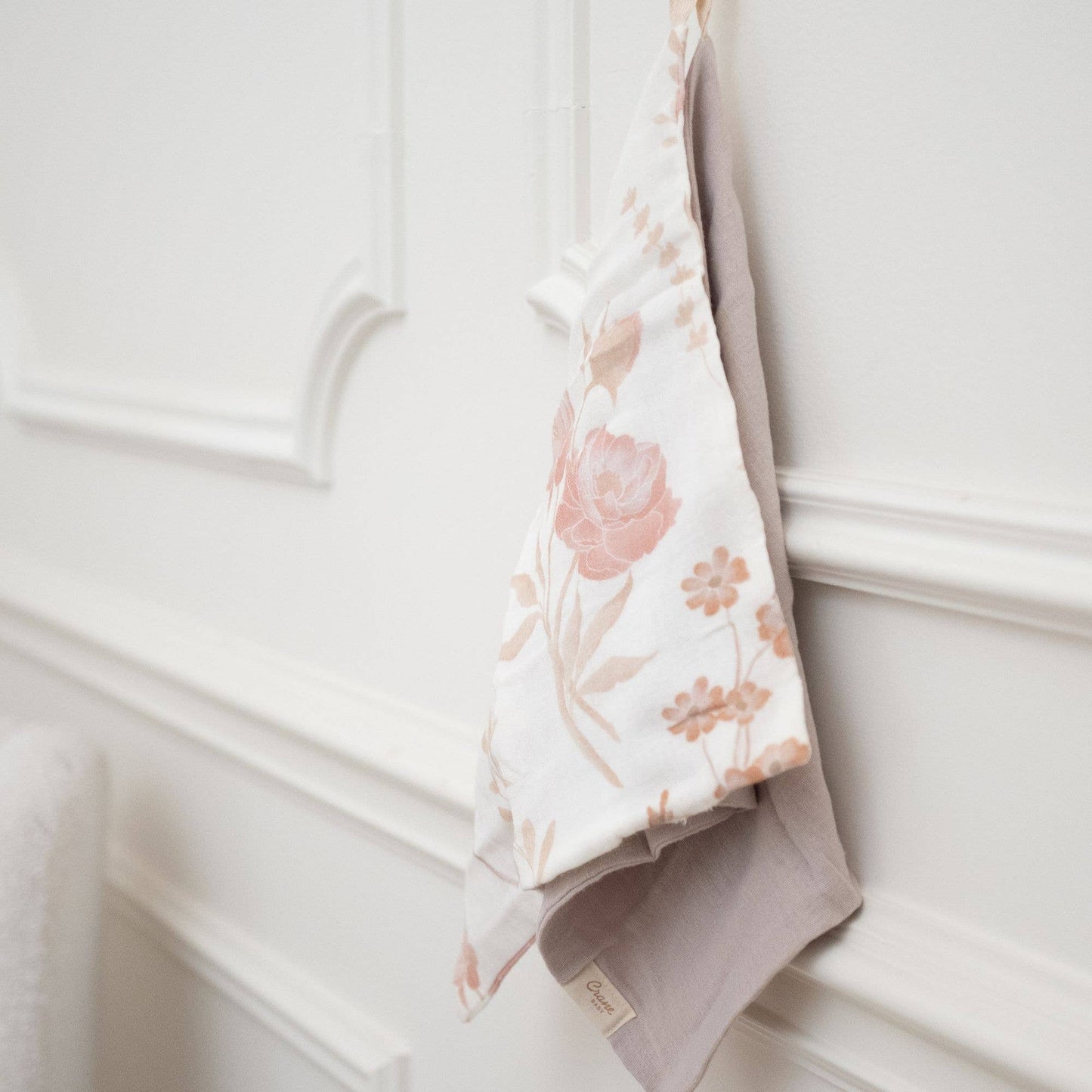 Violet 5-Piece Washcloth Set by Crane Baby