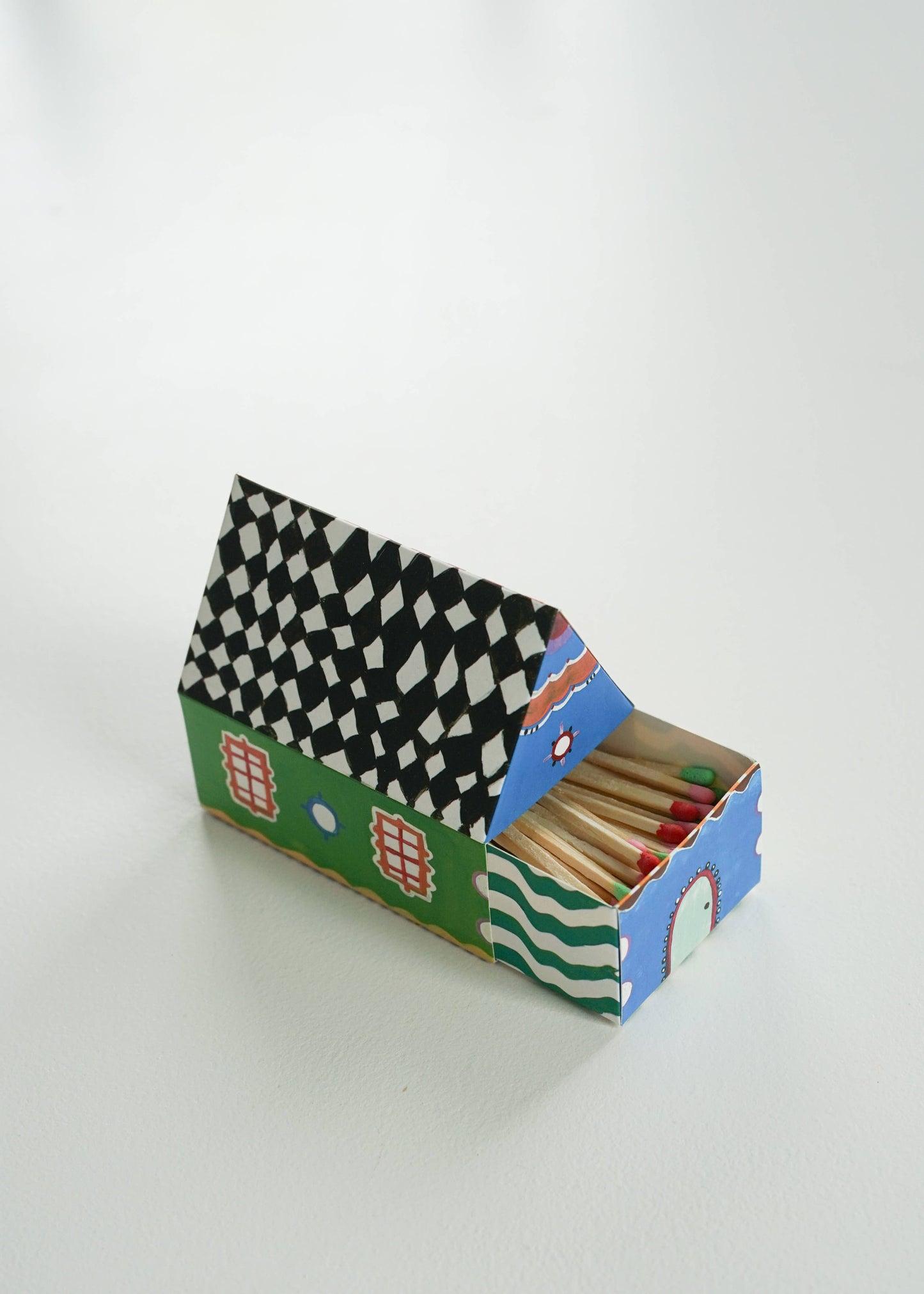 Buskin House Matchbox by State the Label
