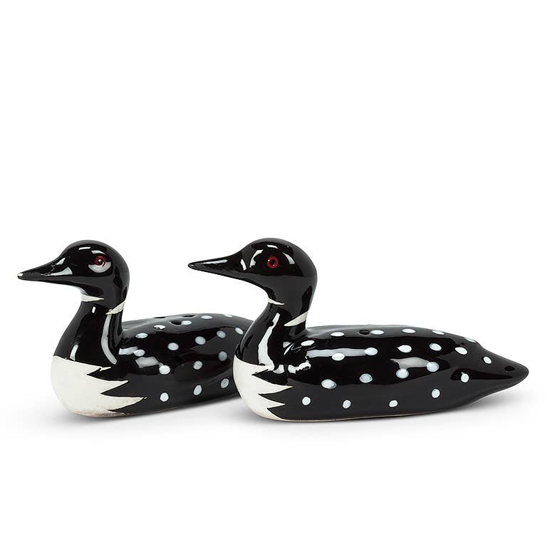 Loon Salt & Pepper Shakers by Abbott